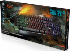 Клавиатура Smartbuy RUSH Armor (SBK-310G-K, USB, радужная подсветка, игровая, мультимедийная, black)