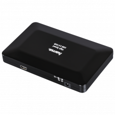 USB 2.0 HUB Hama H-78472 (4 порта, активный, адаптер питания, black)