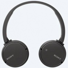 Гарнитура SONY WH-CH500 (накладная закрытая, беспроводная, Bluetooth 4.2, с микрофоном, до 20 часов работы от батареи, black)