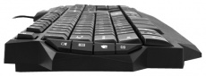 Клавиатура ZALMAN ZM-K350M (USB, мультимедийная, black)