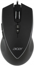 Мышь Acer OMW131 (USB, optical, 6400dpi, игровая, RGB подсветка, soft-touch, 1.5m, black)