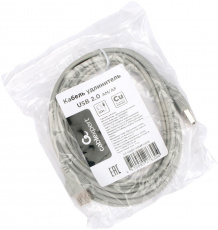Кабель USB 2.0 Am - Af удлинительный 3.0m (CC-USB2-AMAF-10-N, медь, grey) Cablexpert