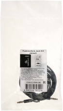 Кабель аудио 3.5mm Jack (m) - 3.5mm Jack (m) 2.0m (CCAB-02-35MM-2MB, black) Cablexpert