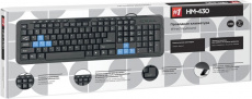 Клавиатура Defender #1 HM-430 (USB, мультимедийная, black)