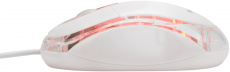 Мышь Гарнизон GM-100W (USB, optical, 1000dpi, 1.15m, white)