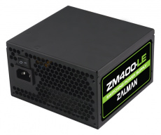 Блок питания ZALMAN 400W (ZM400-LE, 120mm, 20+4+8pin, 2*PCI-E 6pin, 4*SATA, 3*HDD, 1*FDD) RTL