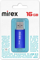 Флеш накопитель USB 2.0 16Gb Mirex Unit (aqua)