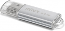 Флеш накопитель USB 2.0 64Gb Mirex Unit (silver)