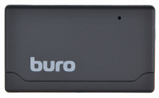 Карт-ридер Buro BU-CR-171 (microSD, SDHC, M2, MS, CF, MMC, XD, black, USB2.0)