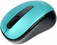 Мышь беспроводная Гарнизон GMW-450-3 (optical, 1000dpi, 2xAAA, soft-touch, black-turquoise)