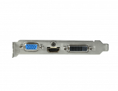 Видеокарта Gigabyte GF GT710 1Gb (GV-N710SL-1GL, 64bit, DDR3, DVI+HDMI+CRT) RTL