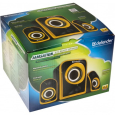 Колонки Defender JamSation S10 (2x2.5W, Subwoofer 5W, black-orange)