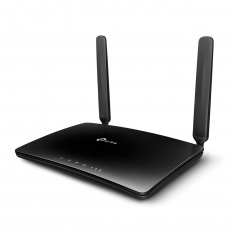 Роутер TP-LINK TL-MR6400 (300Mbps, 2.4GHz, 4 ports, 100Mbps, 2 внешние съёмные антенны, 4G LTE, Micro SIM, black)