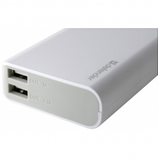 Внешний аккумулятор Defender ExtraLife 10400 ECO (литий-ионный, 10400mAh, 2*USB 1A+2A, вход 1A, white)