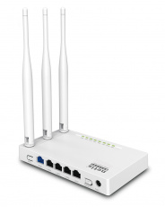 Роутер NETIS WF2409E (300Mbps, 2.4GHz, 4 ports, 100Mbps, 3 внешние несъёмные антенны 5dBi, white)