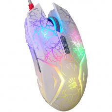 Мышь A4Tech Bloody N50 Neon (USB, optical, 4000dpi, игровая, white)