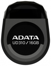 Флеш накопитель USB 2.0 16Gb ADATA UD310 (AUD310-16G-RBK, black)