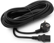 Кабель питания (PC-186-1-10M, сис. блок - розетка, 10.0m, 16A, 1mm2, black) Cablexpert