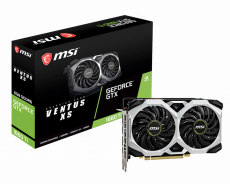 Видеокарта MSI GF GTX1660 Ti 6Gb (GTX 1660 Ti VENTUS XS 6G, 192bit, GDDR6, HDMI+3xDP) RTL