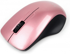 Мышь беспроводная Gembird MUSW-370 (optical, 1000dpi, 2xAAA, black-pink)