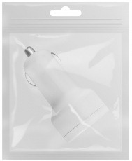 Зарядное устройство от прикуривателя Defender ECA-15 (12-24V, 2 USB разъёма, 2.1A max, white)