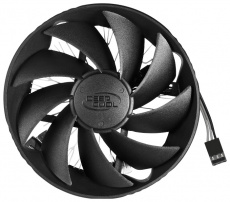 Вентилятор DEEPCOOL THETA 115 (1150/1151/1155/1156/1200, 120mm, Al, 1600rpm, 21dBa, screw, 3pin, 65W) RTL