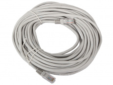 Кабель Patchcord литой 5E 15.0m (grey) StabNet