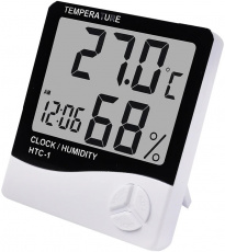 Датчик температуры и влажности HTC-2 (AAA (нет в комплекте), white)