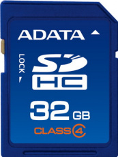 Карта памяти SD Card 32Gb A-Data (Class 4)