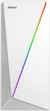 Корпус GINZZU SL220 (без БП, ATX, USB3.0, white)