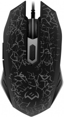 Мышь Sven GX-950 (USB, optical, 1600dpi, игровая, изменяемая подсветка, soft-touch, 1.5m, black)