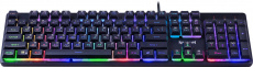 Клавиатура Redragon NAGATO (USB, RGB подсветка, мультимедийная, игровая, 1.5m, black)