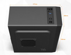 Корпус ZALMAN T6 (без БП, ATX, USB3.0, 1x Fan, black)