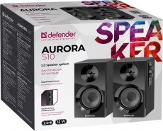 Колонки Defender Aurora S10 (12W, black)