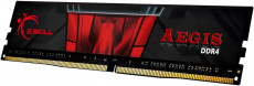 Память DDR4 8Gb PC25600, 3200MHz, G.SKILL Aegis (F4-3200C16S-8GIS, 1.35V, black-red)