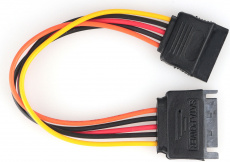 Удлинитель питания SATA (m) -> SATA (f) (CC-SATAMF-20CM, 0.2m) Cablexpert