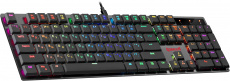 Клавиатура Redragon APAS (USB, механическая, RED Switch, игровая, программируемая RGB подсветка, мультимедийная, black)