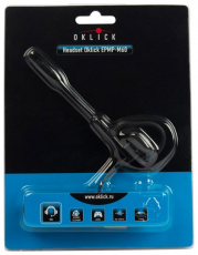 Гарнитура Oklick EPMP-M60 (1 наушник с микрофоном, black)
