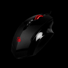 Мышь A4Tech Bloody V7 (USB, optical, 3200dpi, игровая, программируемая, black)