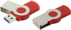 Флеш накопитель USB 3.0 32Gb Kingston DT101 G3 (DT101G3/32GB, red)