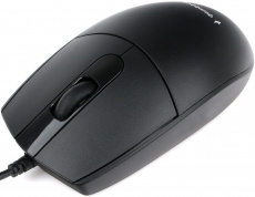 Мышь Gembird MOP-420 (USB, optical, 1000dpi, 1.8m, black)