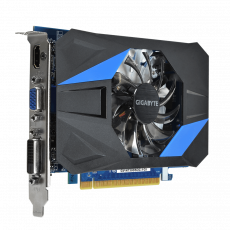 Видеокарта Gigabyte GF GT730 1Gb (GV-N730D5OC-1GI, 64bit, GDDR5, DVI+HDMI+CRT) RTL