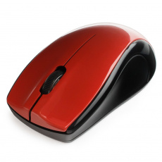 Мышь беспроводная Gembird MUSW-320 (optical, 1000dpi, AA, black-red)