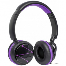 Наушники Defender Esprit-057  (накладные закрытые, с микрофоном, 1.2m, black-purple)