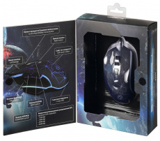 Мышь Oklick STARFALL 935G (USB, optical, 3200dpi, игровая, black)