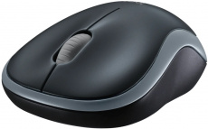 Мышь беспроводная Logitech M185 (optical, 1000dpi, AA, dark grey)