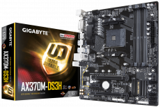 Материнская плата Gigabyte GA-AX370M-DS3H (AM4, mATX) RTL