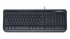 Клавиатура Microsoft Wired 600 (USB, мультимедийная, black)