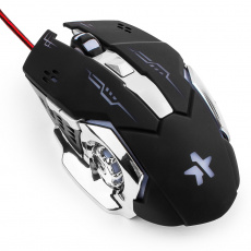 Мышь Гарнизон АЛЬФАРД GM-710G (USB, optical, 3200dpi, игровая, промо-код "Survarium", 1.5m, black)