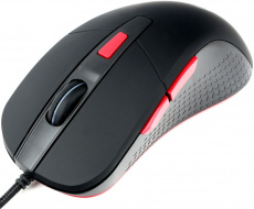 Мышь Gembird MG-790 (optical, 2400dpi, подсветка, игровая, soft-touch, 1.5m, black)